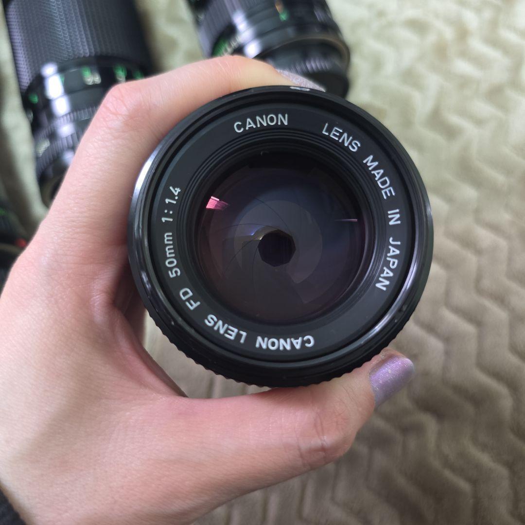 Canon A-1 フィルム一眼レフカメラセット