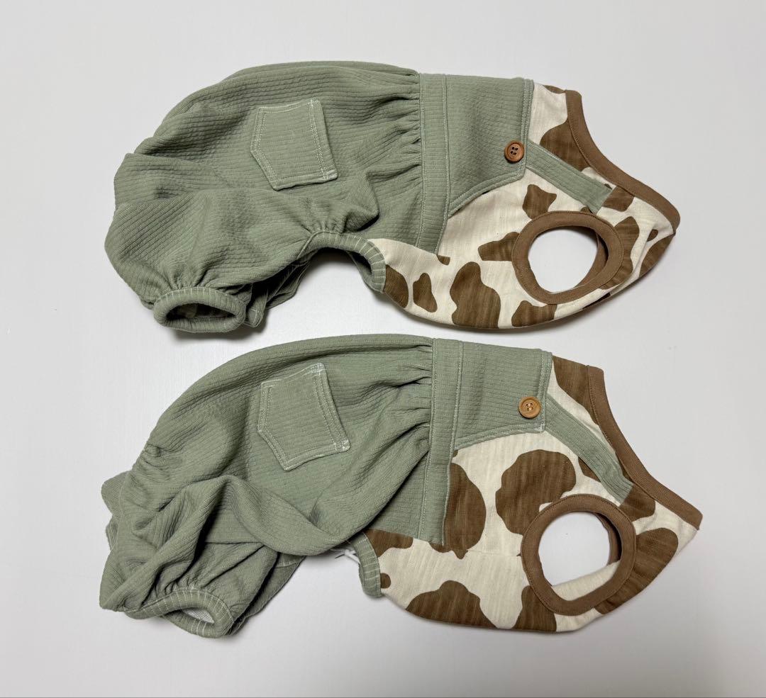 みおなページです　ダックス　犬服　ロンパース　犬の服　ダックスフンド