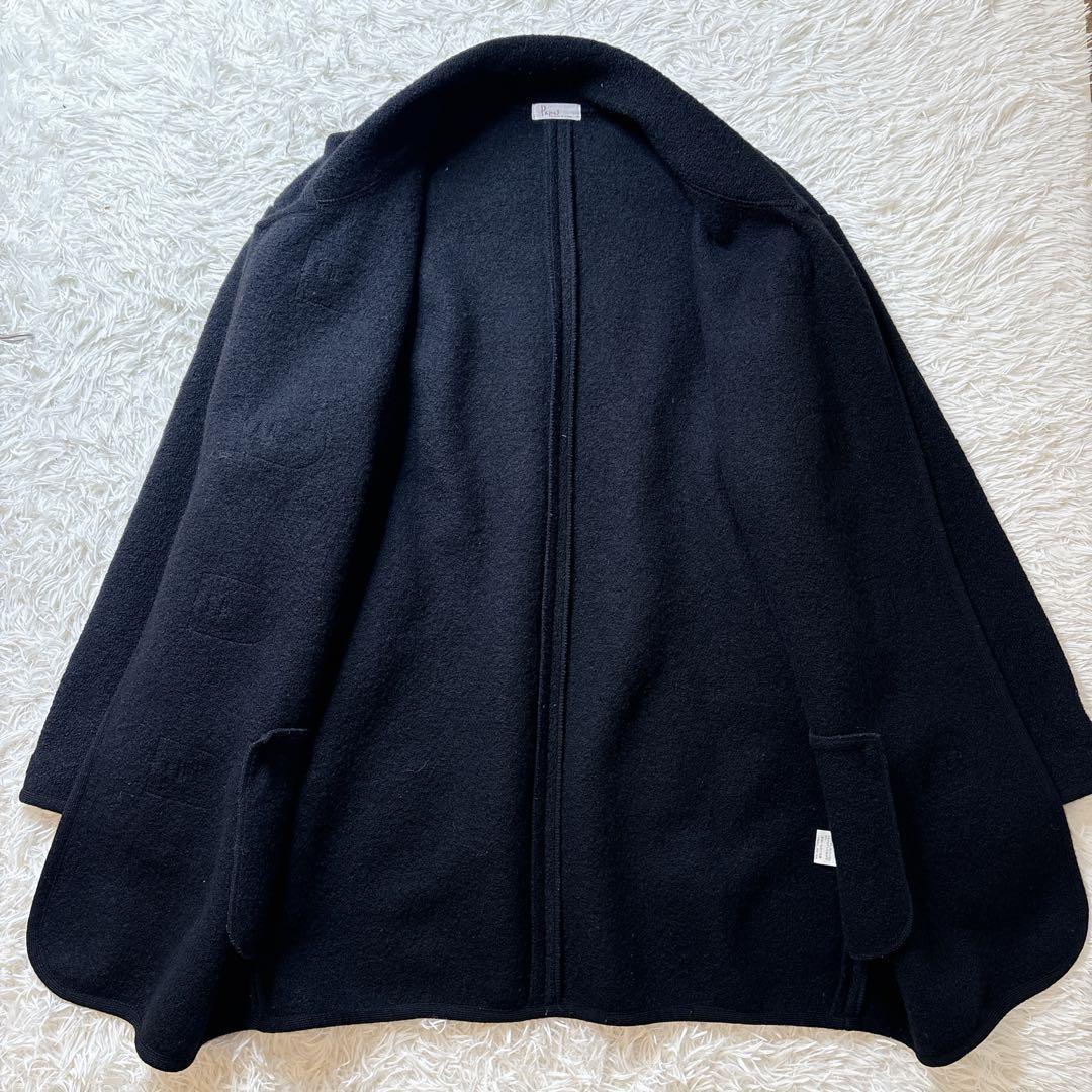 名作✨Papas パパス ウール ハーフコート トグルボタン ジャケット 日本製