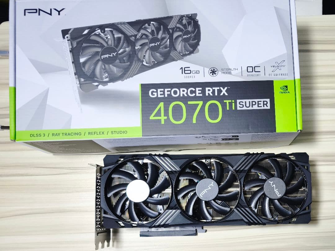 グラフィックボード・グラボ・ビデオカード GeForce RTX 4070 Ti SUPER 16GB VERTO OC