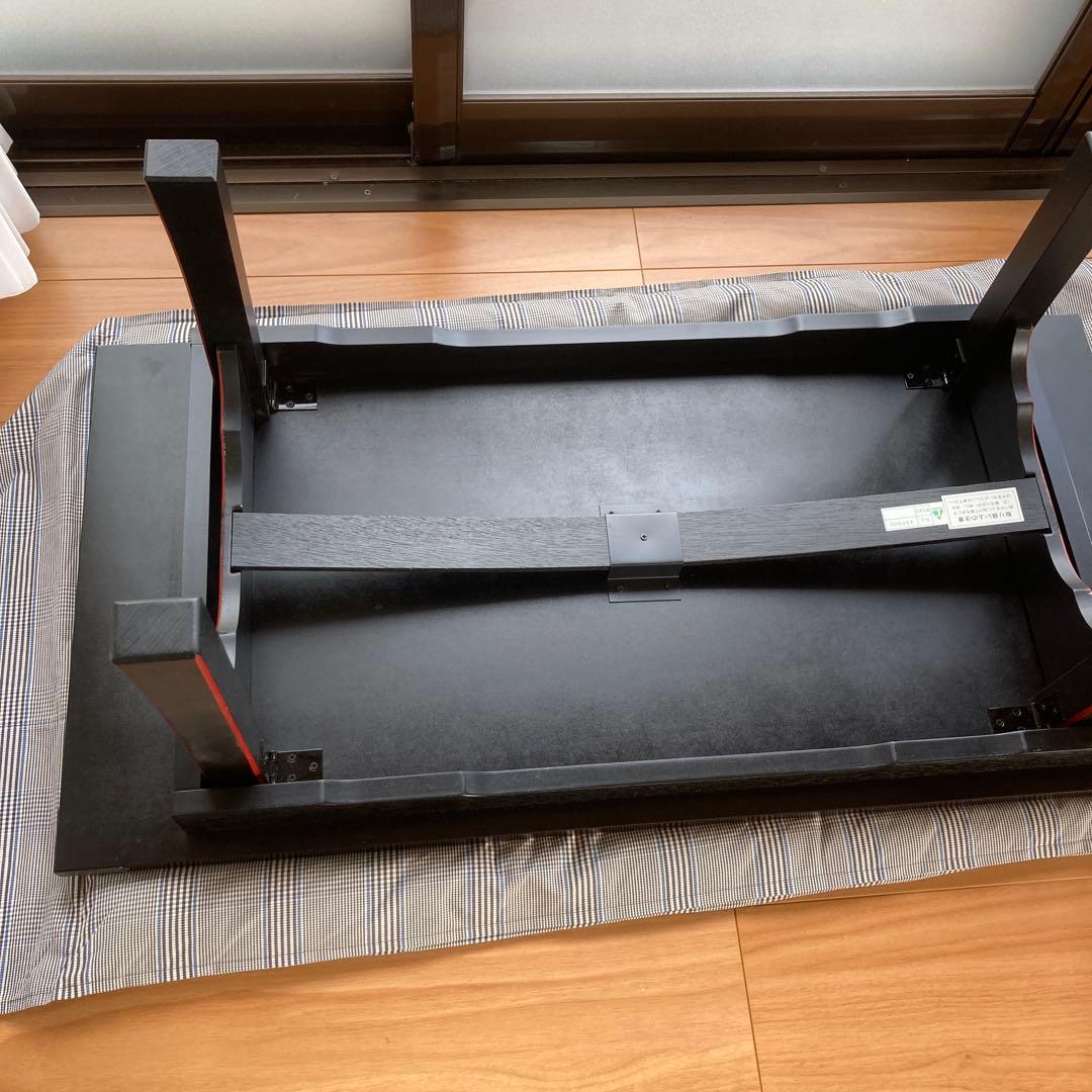 新二月堂型　木製座卓　脚折れタイプ　中古