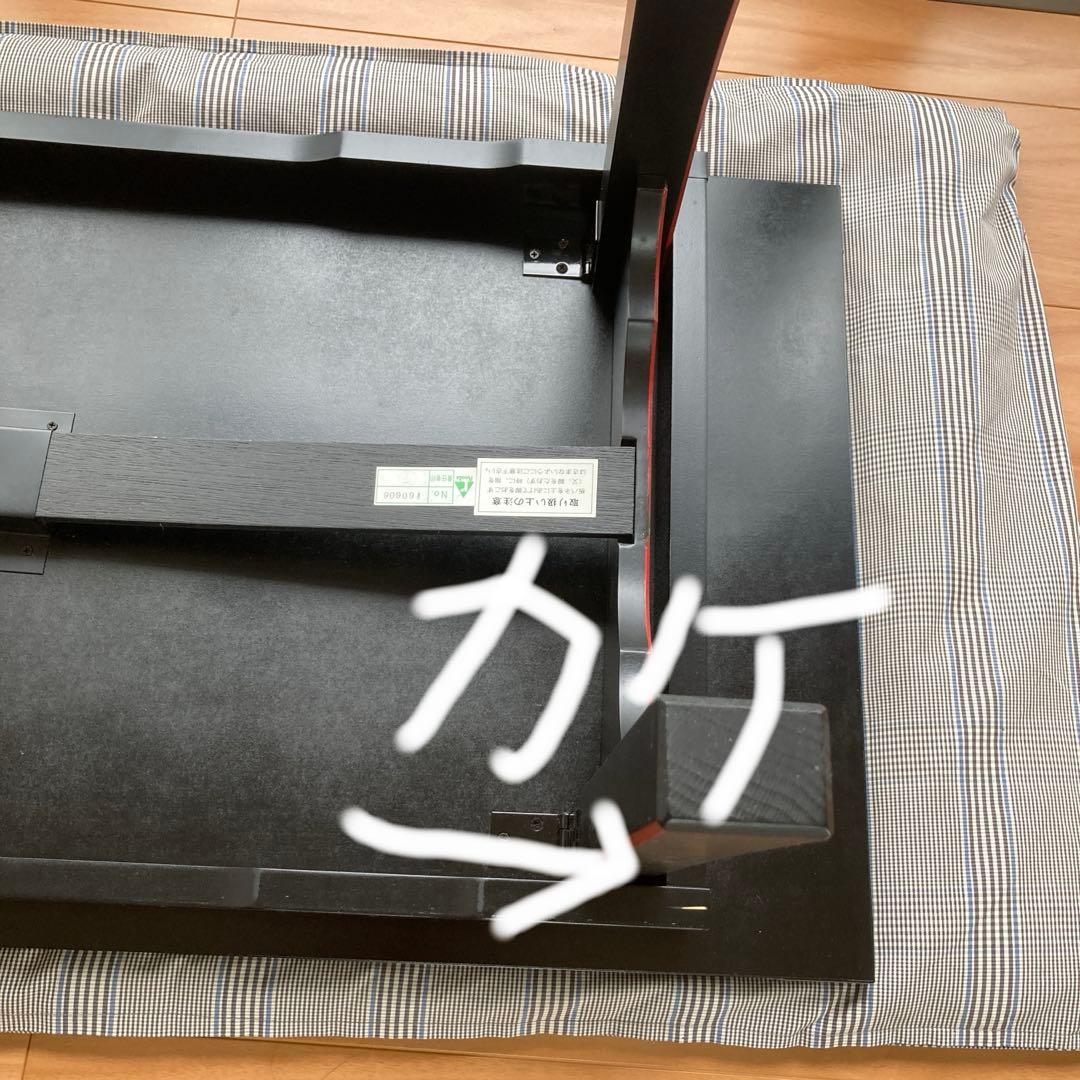 新二月堂型　木製座卓　脚折れタイプ　中古