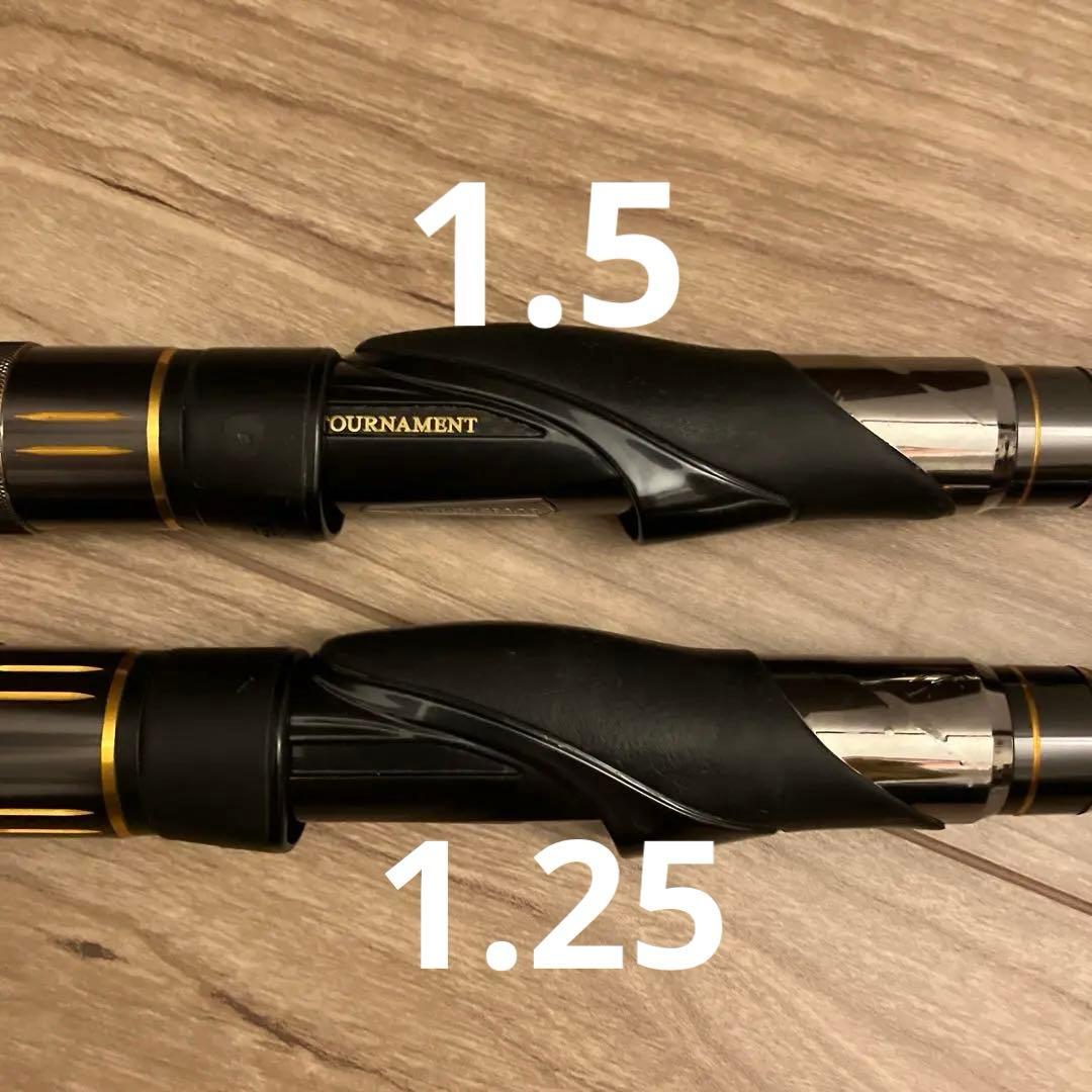 ダイワ　16トーナメントISOAGS 1.25-53と1.5-53