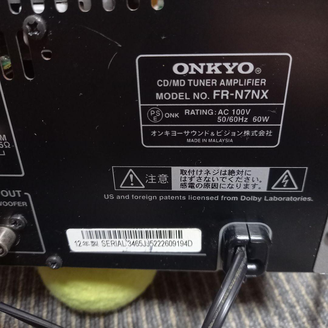 ONKYO FR-N7NX(A)美品 完動品ピックアップ交換整備済み