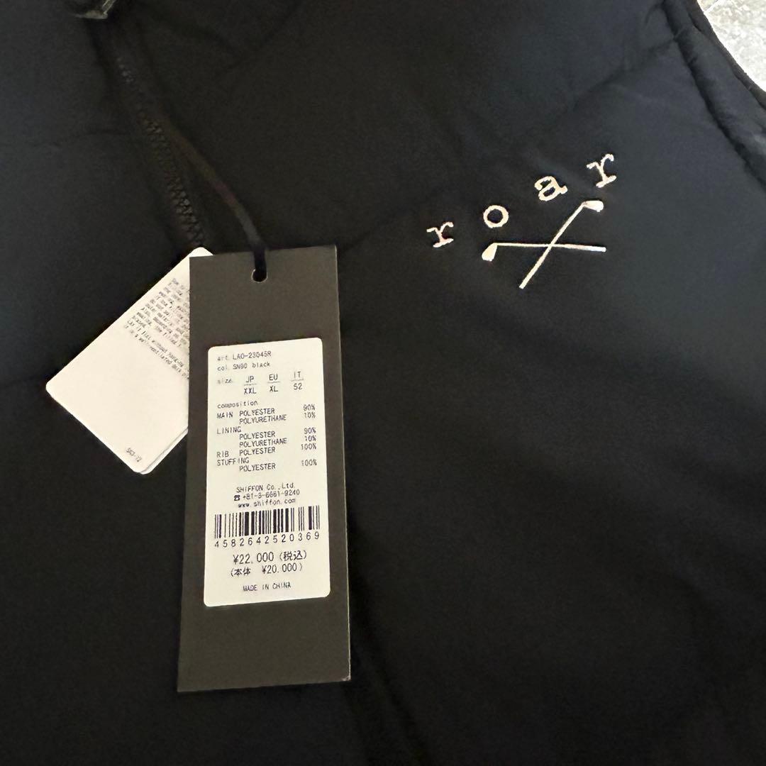 【新品】LUXEAKMPLUS×roar／中綿入り ベスト ゴルフウェア XXL
