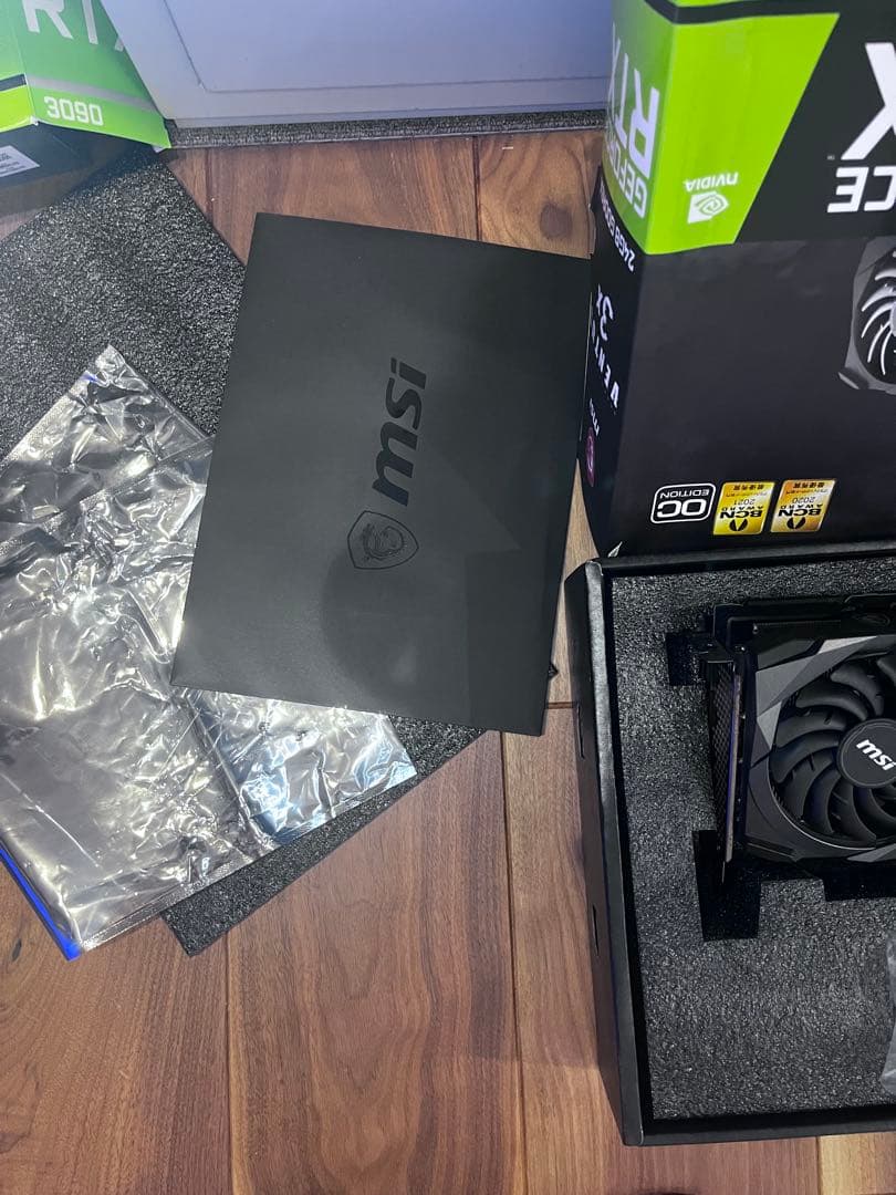 MSI RTX3090 グラフィックボード 【動作確認済】箱付き