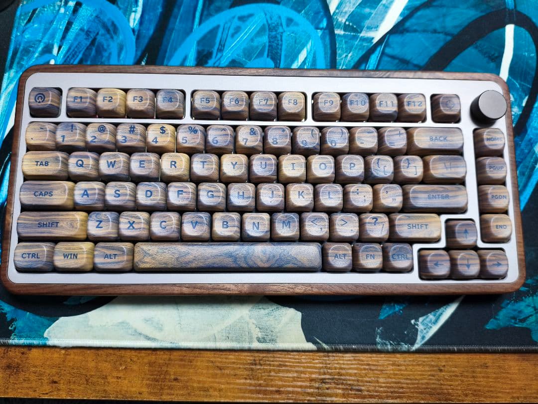 akko mu02 木製キーボード