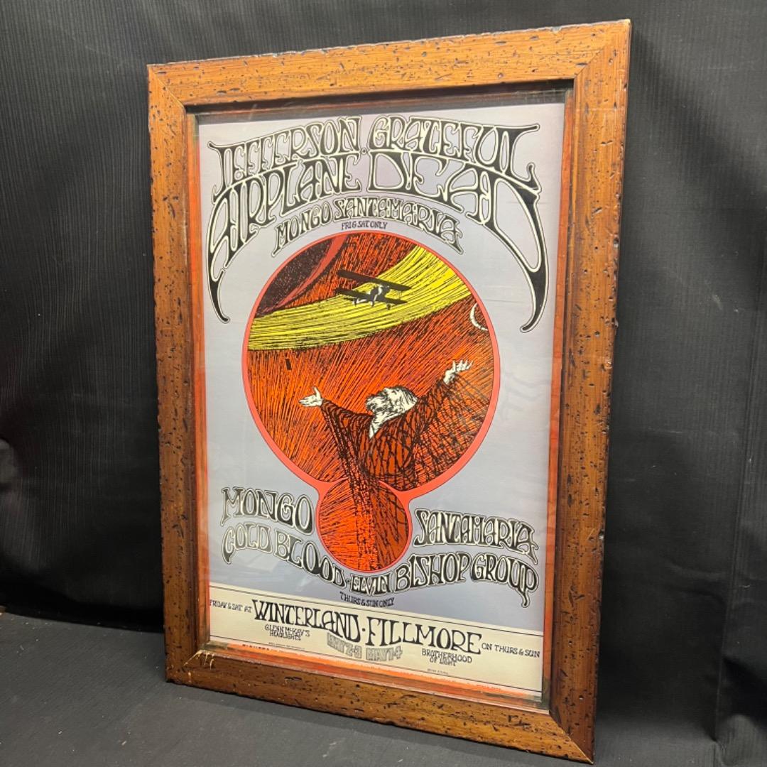 〇Bi1073 Jefferson grateful フレーム 壁掛け