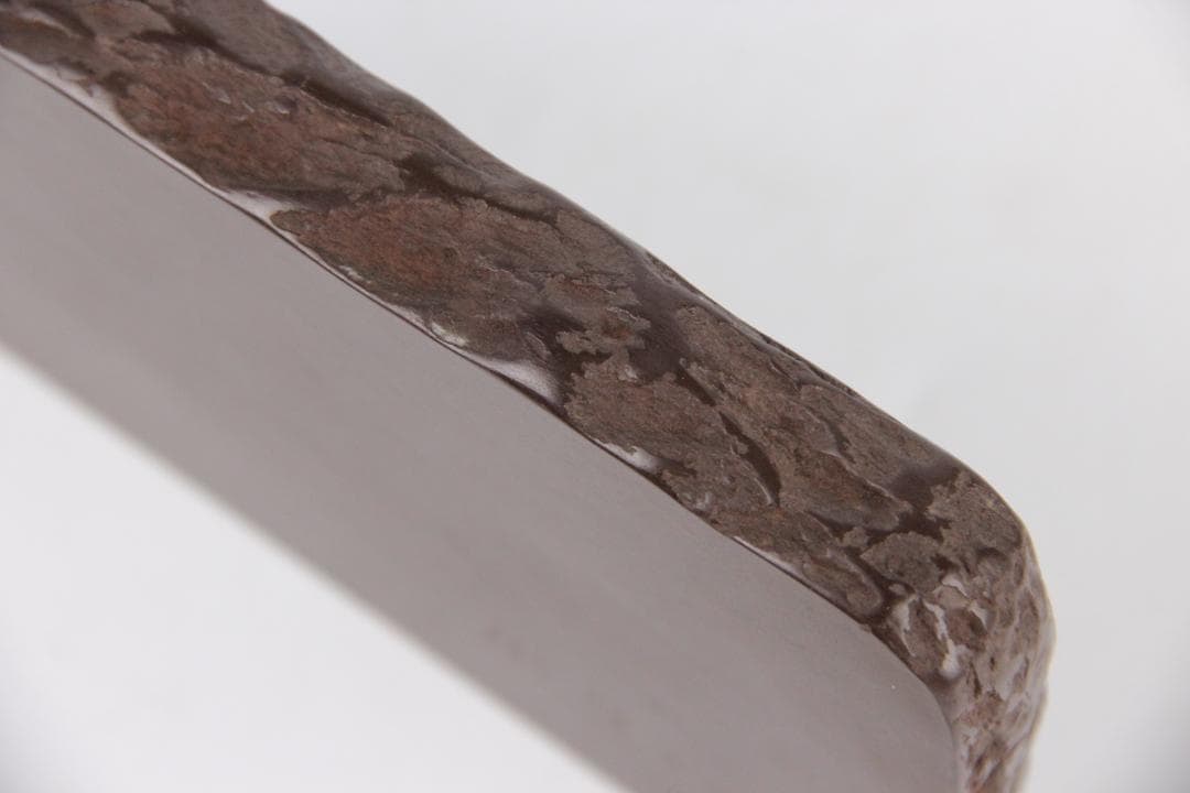 堀尾卓司 赤間硯 芭蕉研 栞付/玉弘堂/御硯司/銘有/書道具 ED11-24