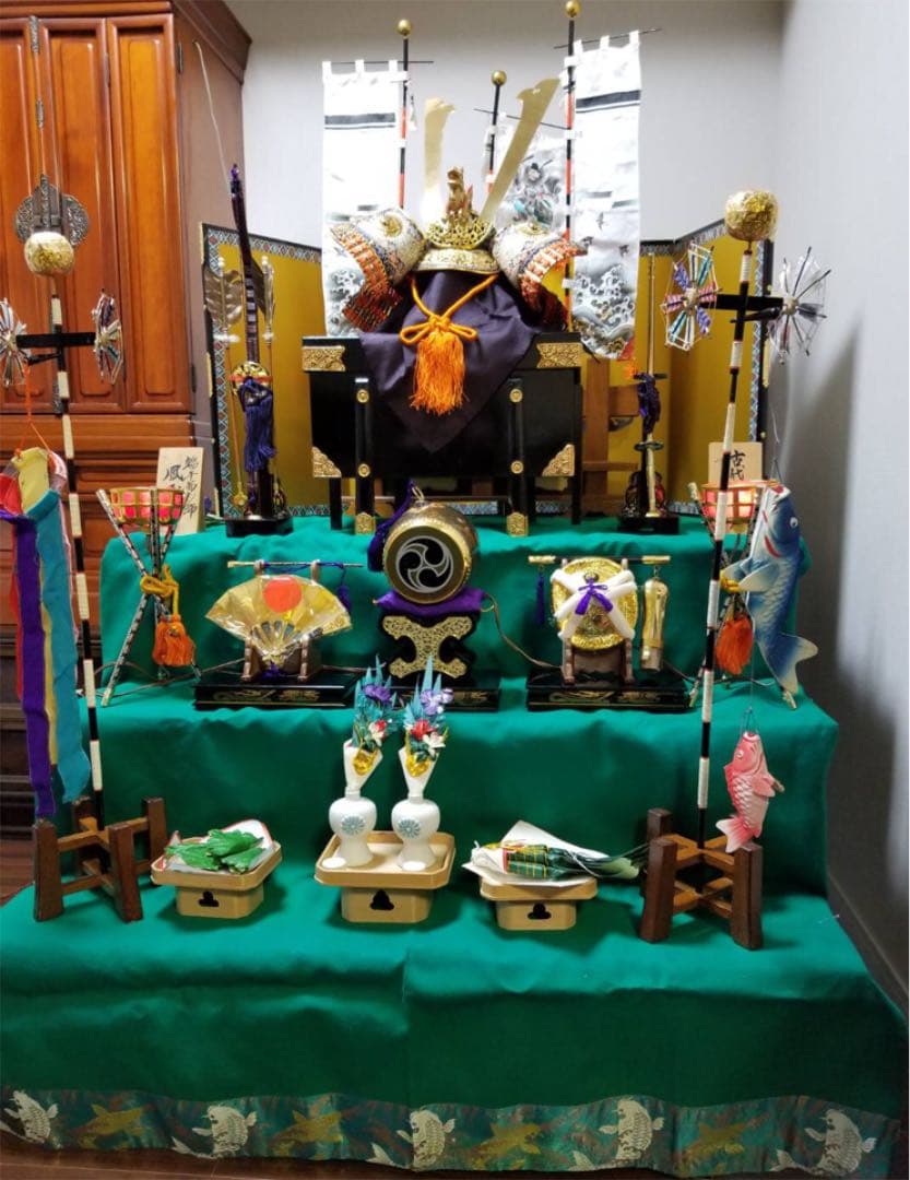 端午の節句 兜 飾り