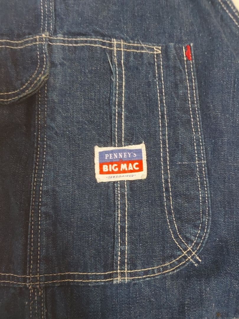 50年BIGMAC PENNYS ヴィンテージ　ビンテージ　オーバーオール