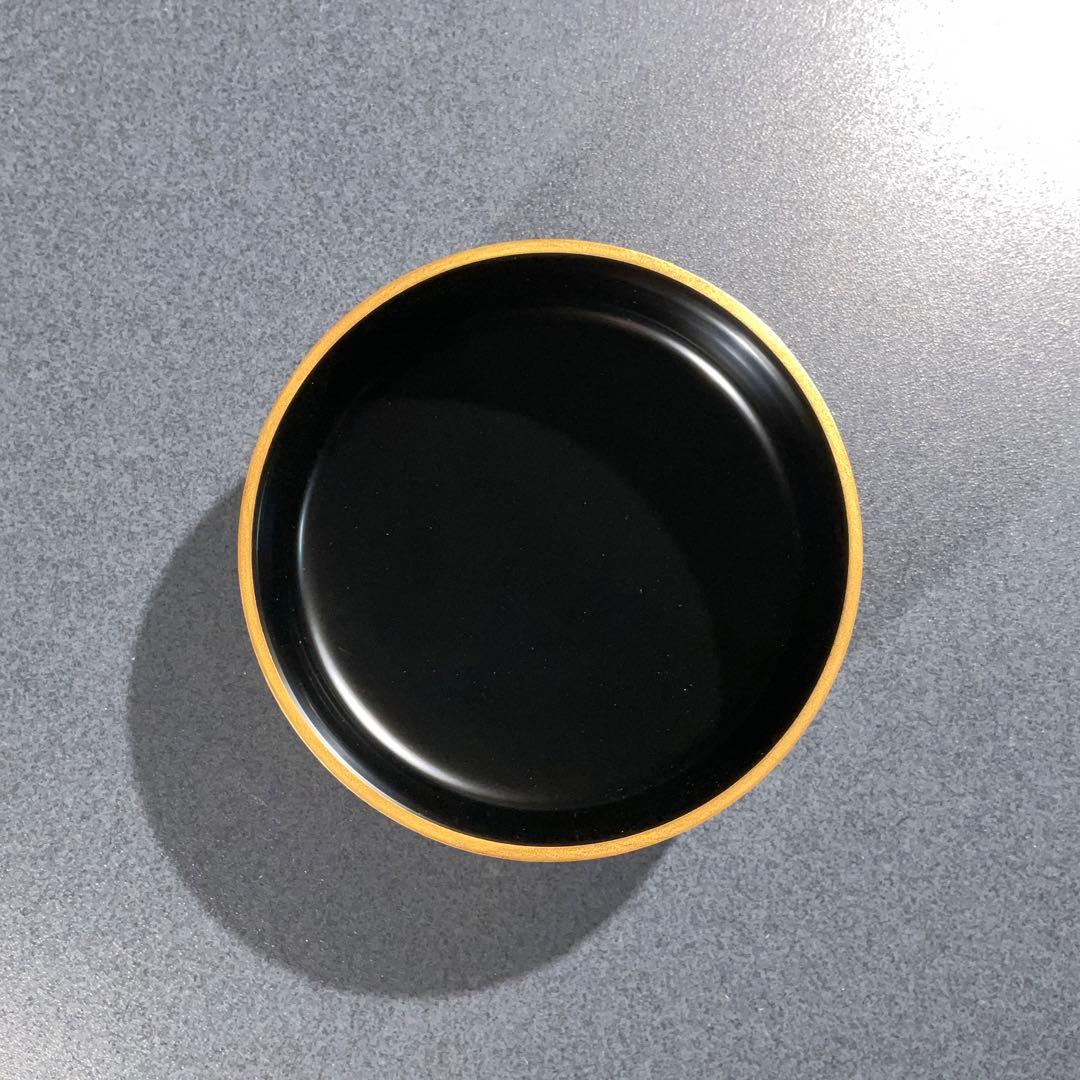 【茶道具】枝垂れ桜蒔絵　棗　朱漆　螺鈿　都作　6R0897