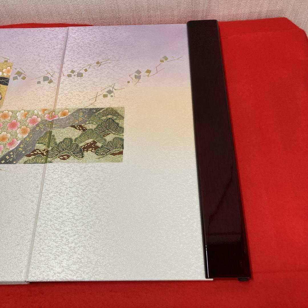 G1-B 　高さ39㎝位　雛屏風　雛人形屏風　ひな飾り屏風　三月屏風　親王飾り