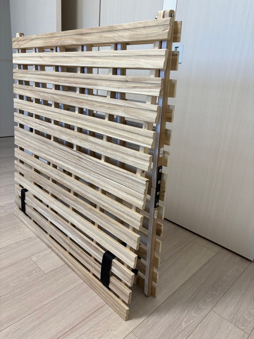 【引き取り限定！】木製スノコベッド シングルサイズ×2