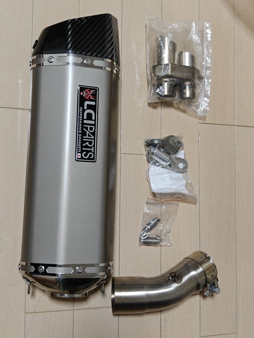 カワサキZX-25R 2023-2026 LCIPARTSスリップオンマフラー