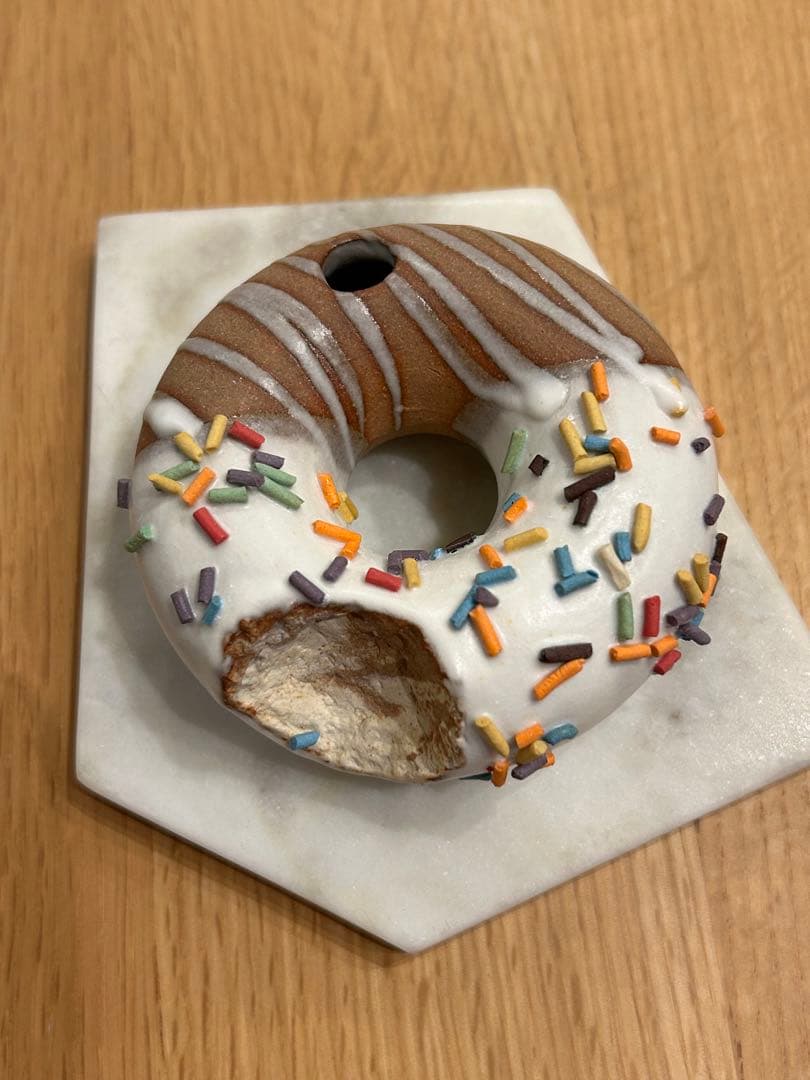 joice on the table ドーナツ 花器　２個セット