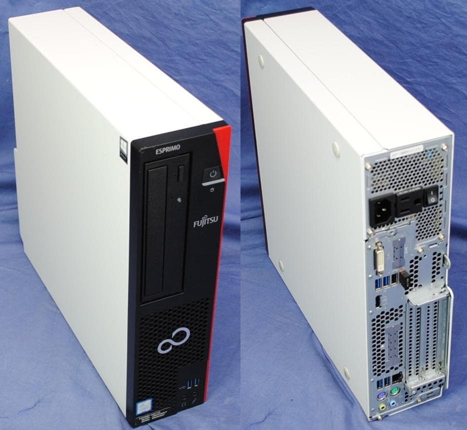 即戦力!FMV i5-7500 SSD128G+500GB Office2021