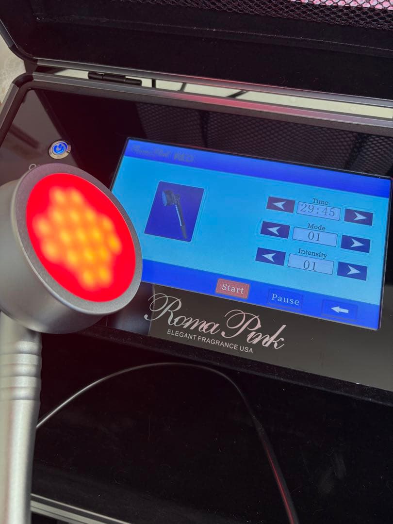 今だけお値下げ！美品☆ローマピンク LEDマシン　おまけ付き♪