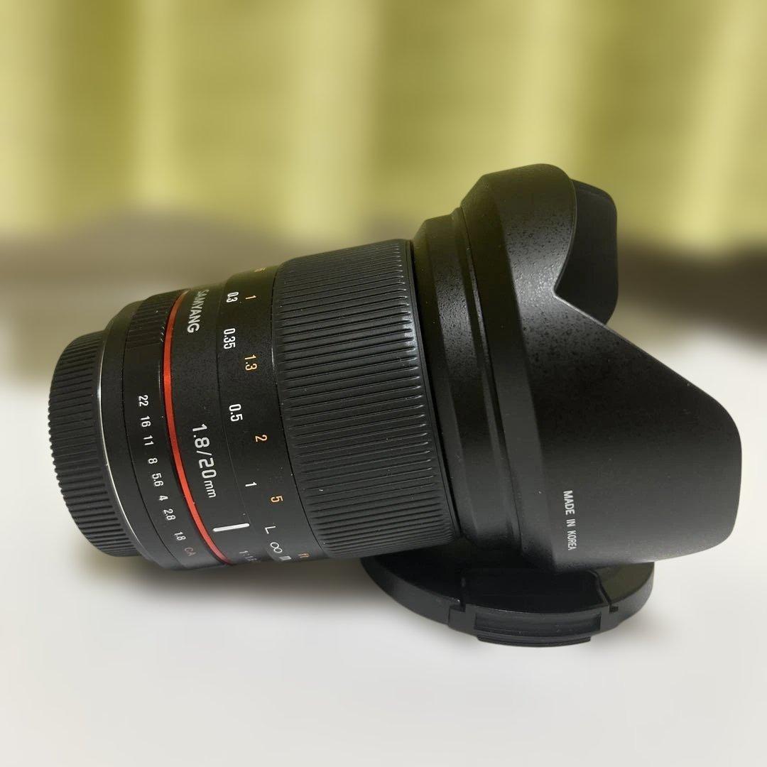SAMYANG F1.8/20mm ED AS UMC キヤノンEFマウント