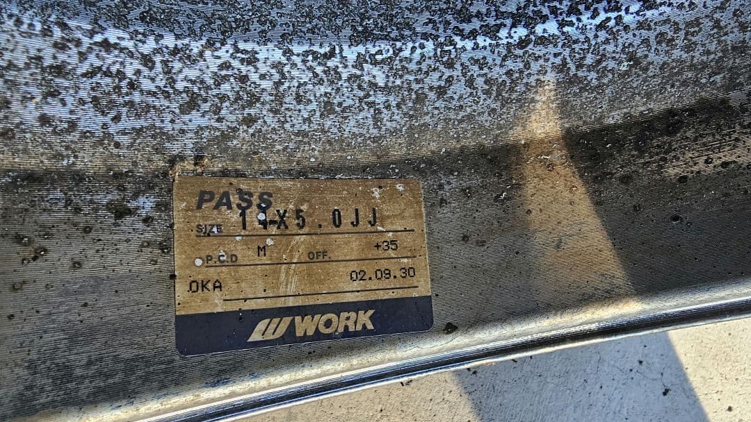 キャルルック WORK Leadsled 14インチ4本タイヤホイールセット