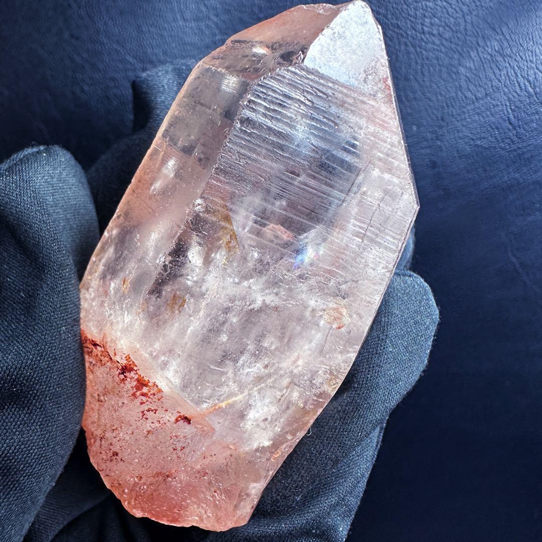 爆レア❗️超綺麗♡可愛い♡レインボー☆ピンクレムリアンシード原石ポイントA1335