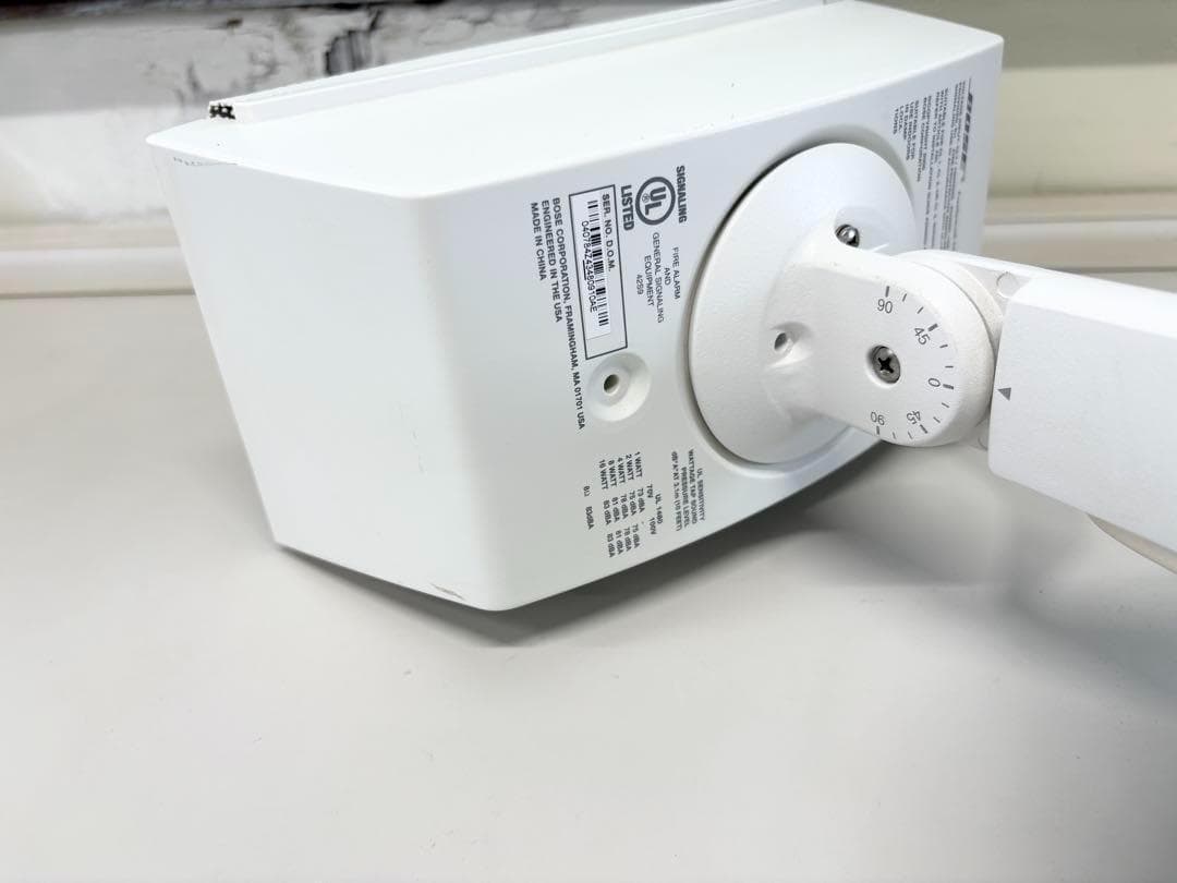 BOSE DS16S スピーカー 2台セット 天井固定ブラケット付き