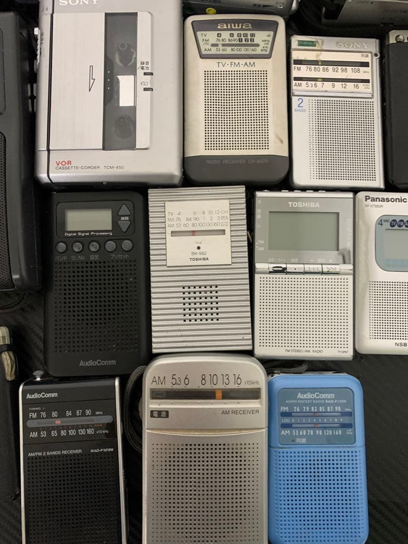 SONY.PANASONIC.ポータブルプレーヤー.カセット.ラジオ.まとめ売り