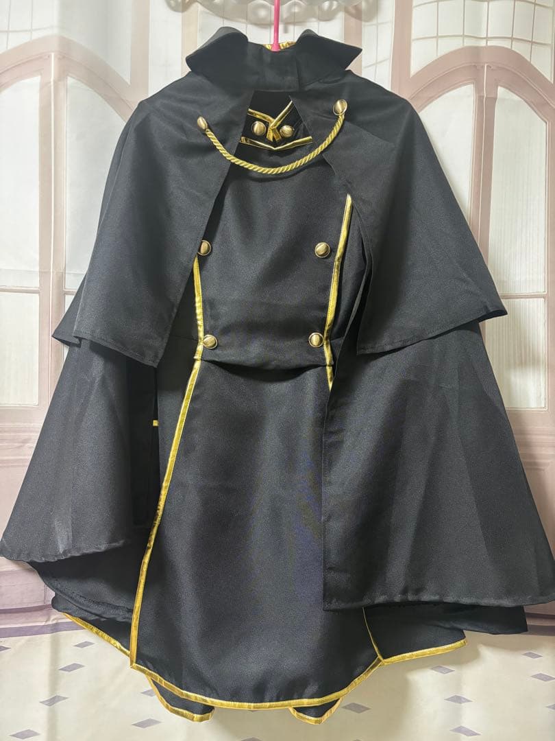 着せ恋　ブラックリリィ　衣装セット　ウィッグ付き　Ｍsize