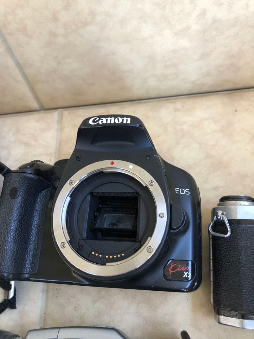 Canon Kiss X2などまとめて6個ジャンク(G67)