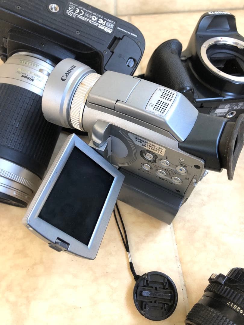 Canon Kiss X2などまとめて6個ジャンク(G67)