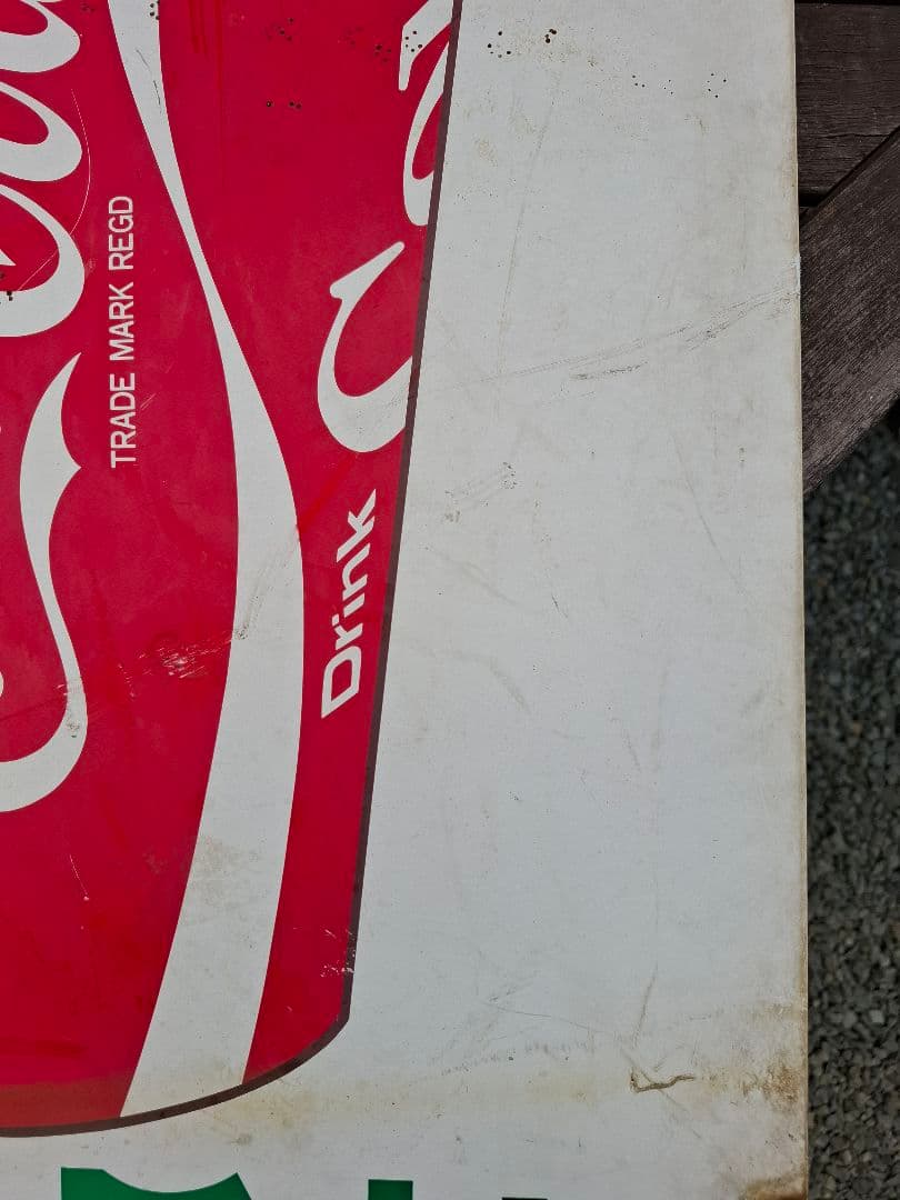 Coca-Cola コーラ ビッグカップ看板 昭和レトロ