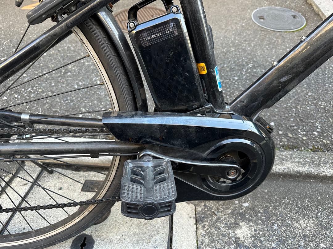 Panasonic ベロスター電動アシスト自転車 黒　引き取り希望　新宿区