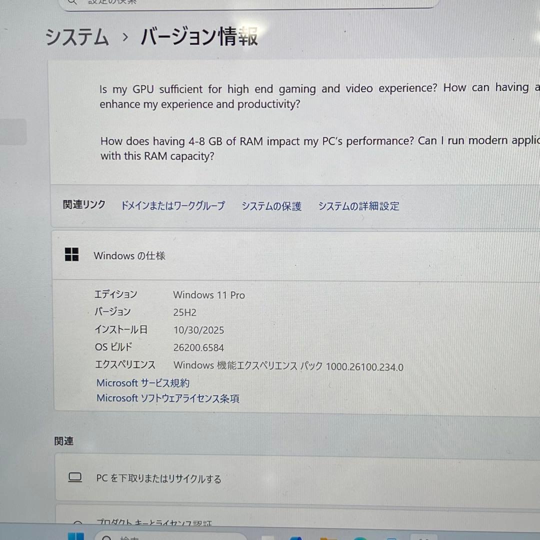 Windowsタブレット本体 #393 Microsoft Surface Go Pentium Office