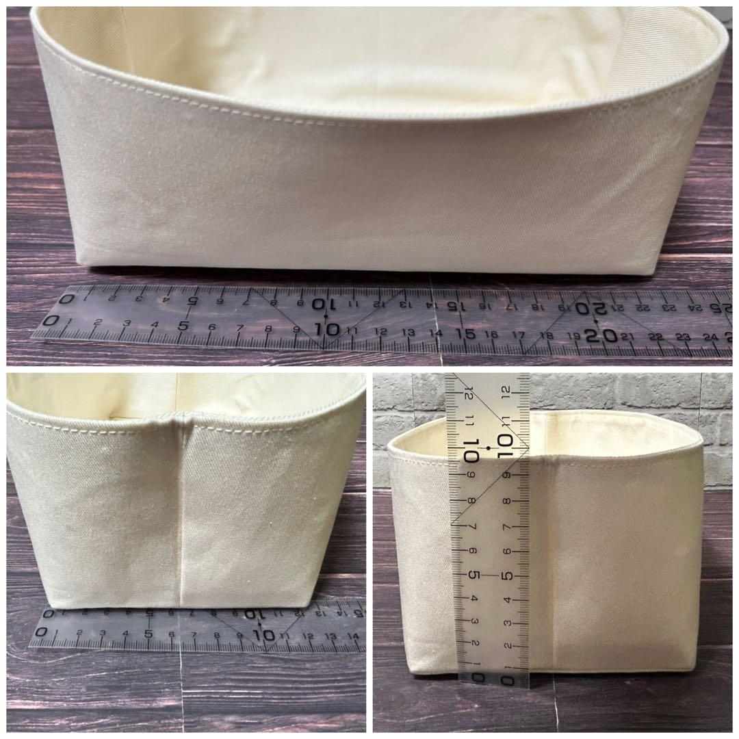 りま　バッグインバッグ　オーガナイザー　㉔ライトグレー　②アイボリー