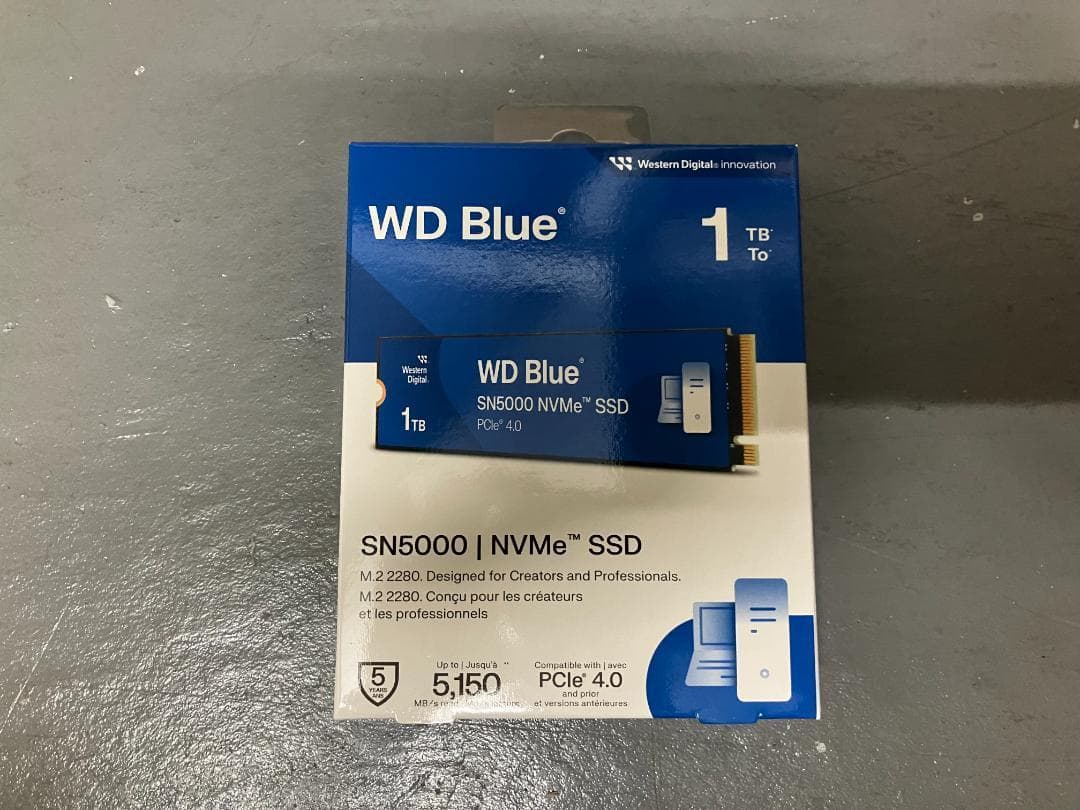 【新品】Western Digital 内蔵SSD 1TB SN5000