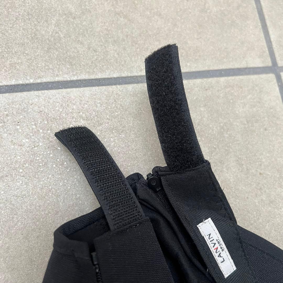 LANVIN SPORT ランバンスポール　2way 帽子　ゴルフ　キャップ　黒