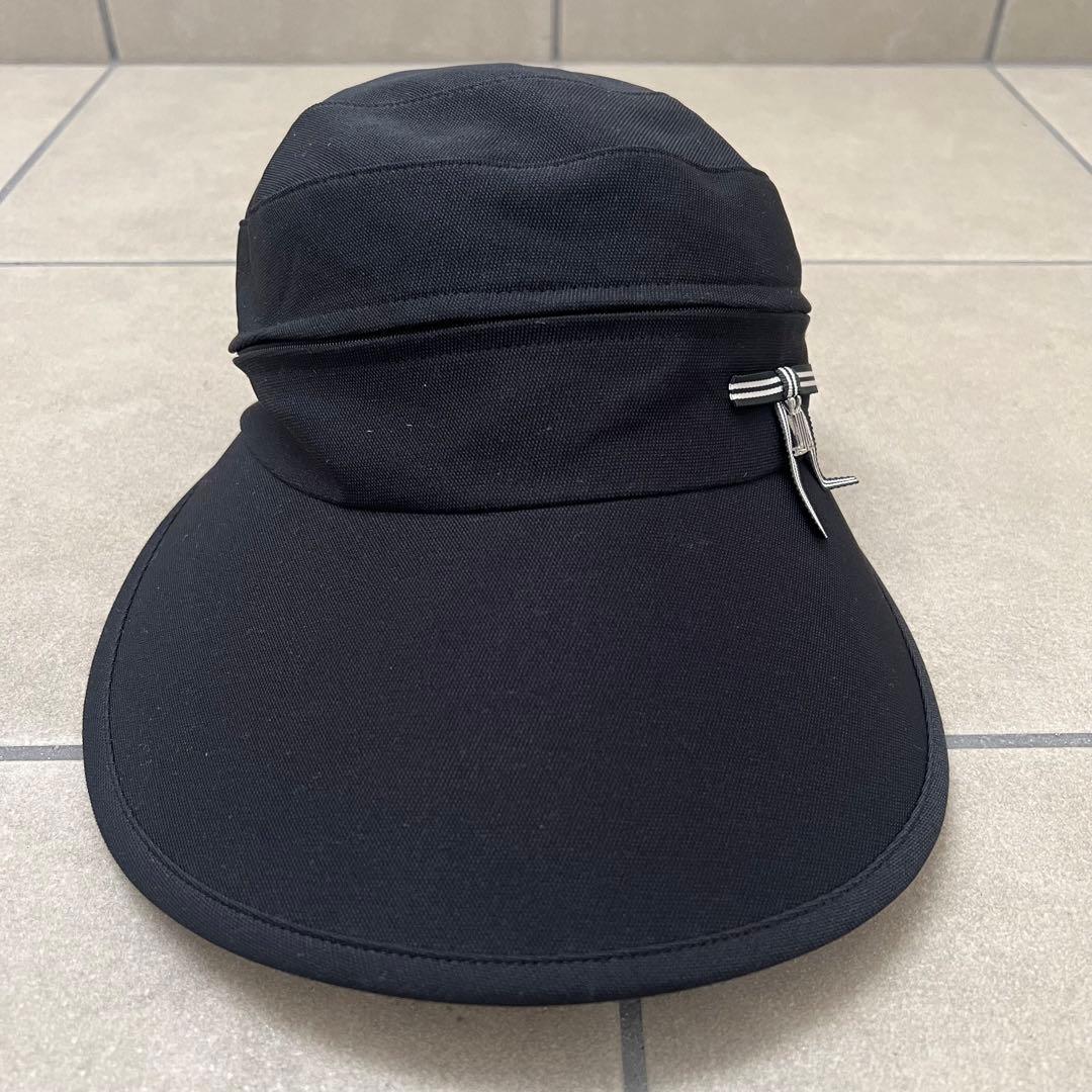 LANVIN SPORT ランバンスポール　2way 帽子　ゴルフ　キャップ　黒