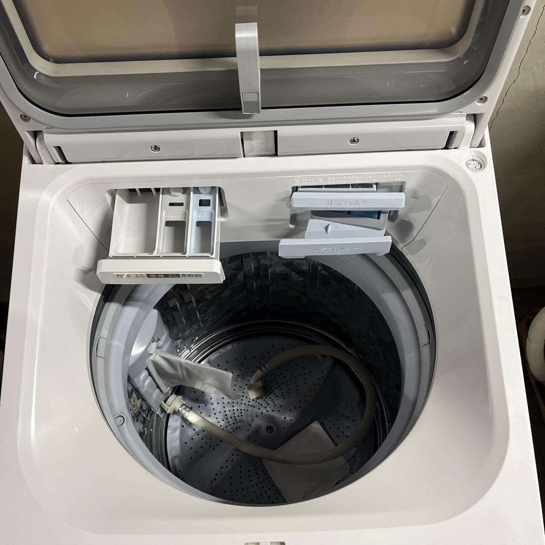 美品⭕️SHARP ES-PW8D 縦型洗濯機　分解洗浄済み⭕️