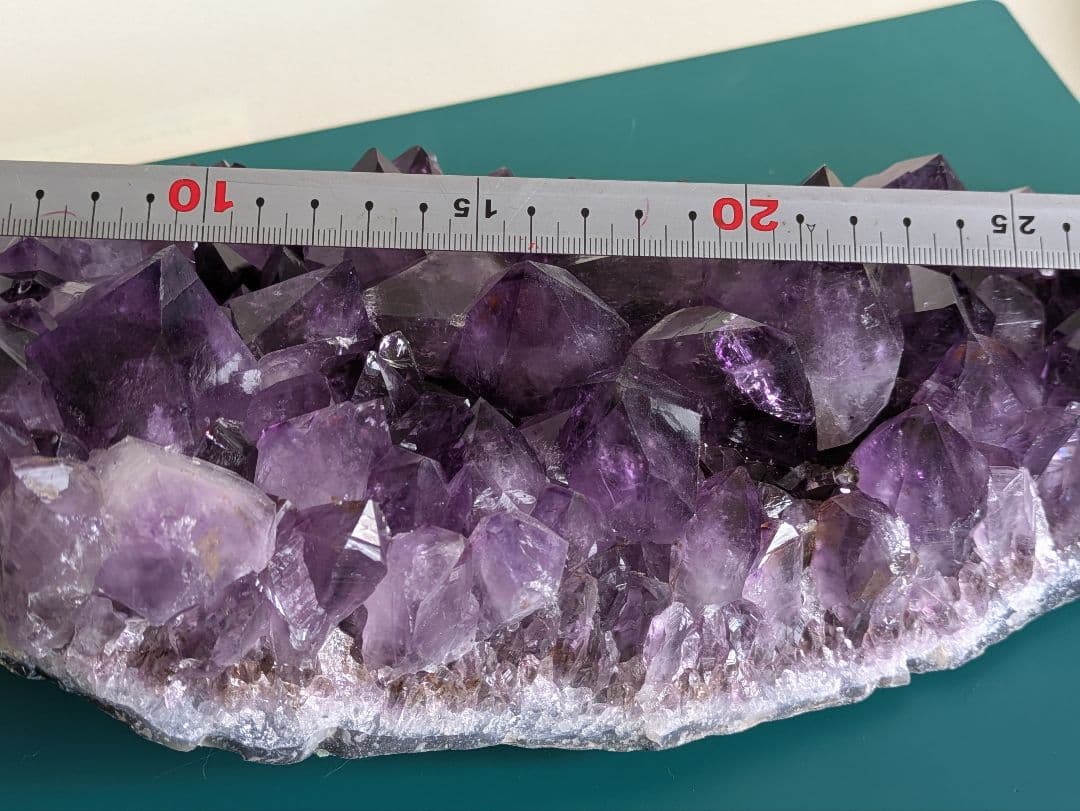 アメシストクラスター 4340g ブラジル産 紫水晶
