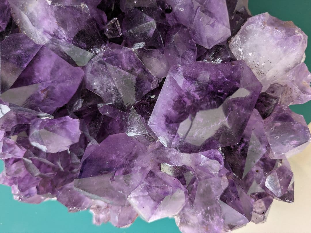 アメシストクラスター 4340g ブラジル産 紫水晶