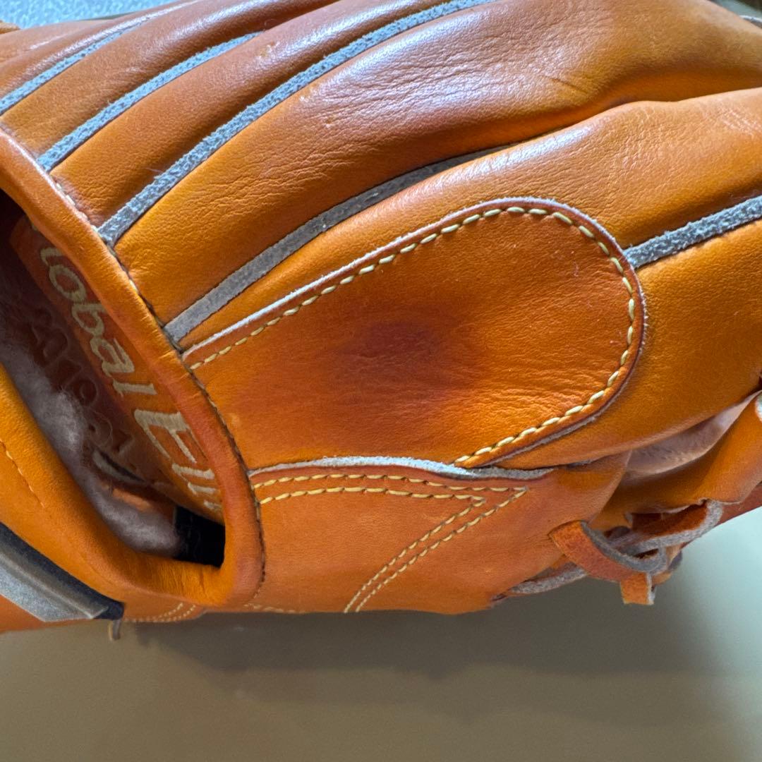 Global Elite Order 軟式グローブ オレンジ