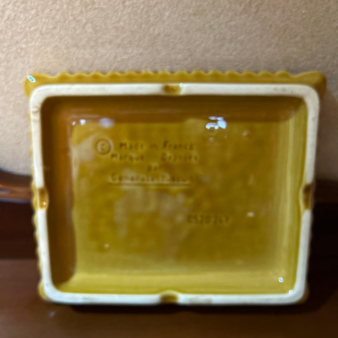 大幅お値下げ、LU PETIT-BEURRE ビスケット陶器プレート、美品！