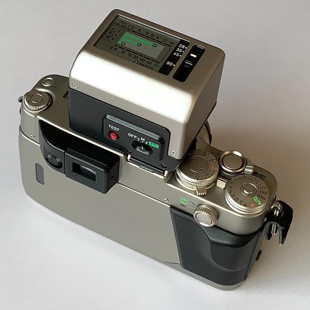 【極美品】CONTAX TLA200 Silver G1 G2 Tested