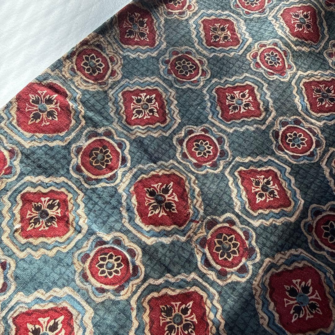 アンティーク　インド　更紗