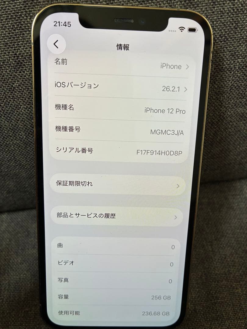 iPhone12 Pro【背面ひび割れ有り】