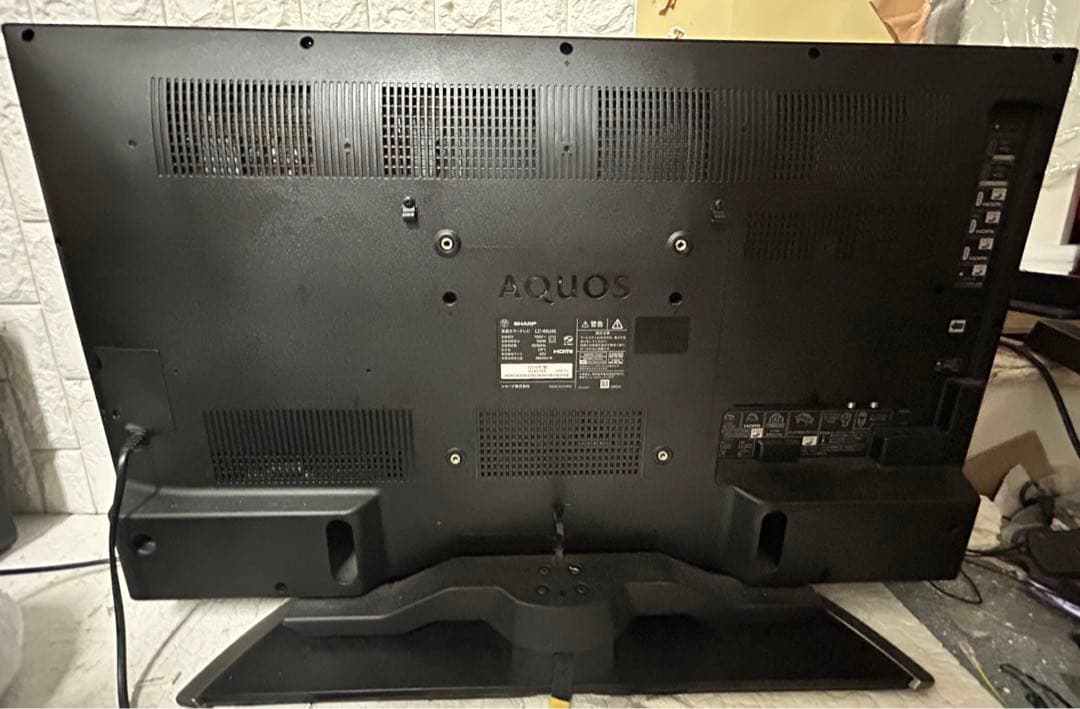 シャープ 40V型 4K 液晶テレビ AQUOS LC-40U45 動画アプリ○