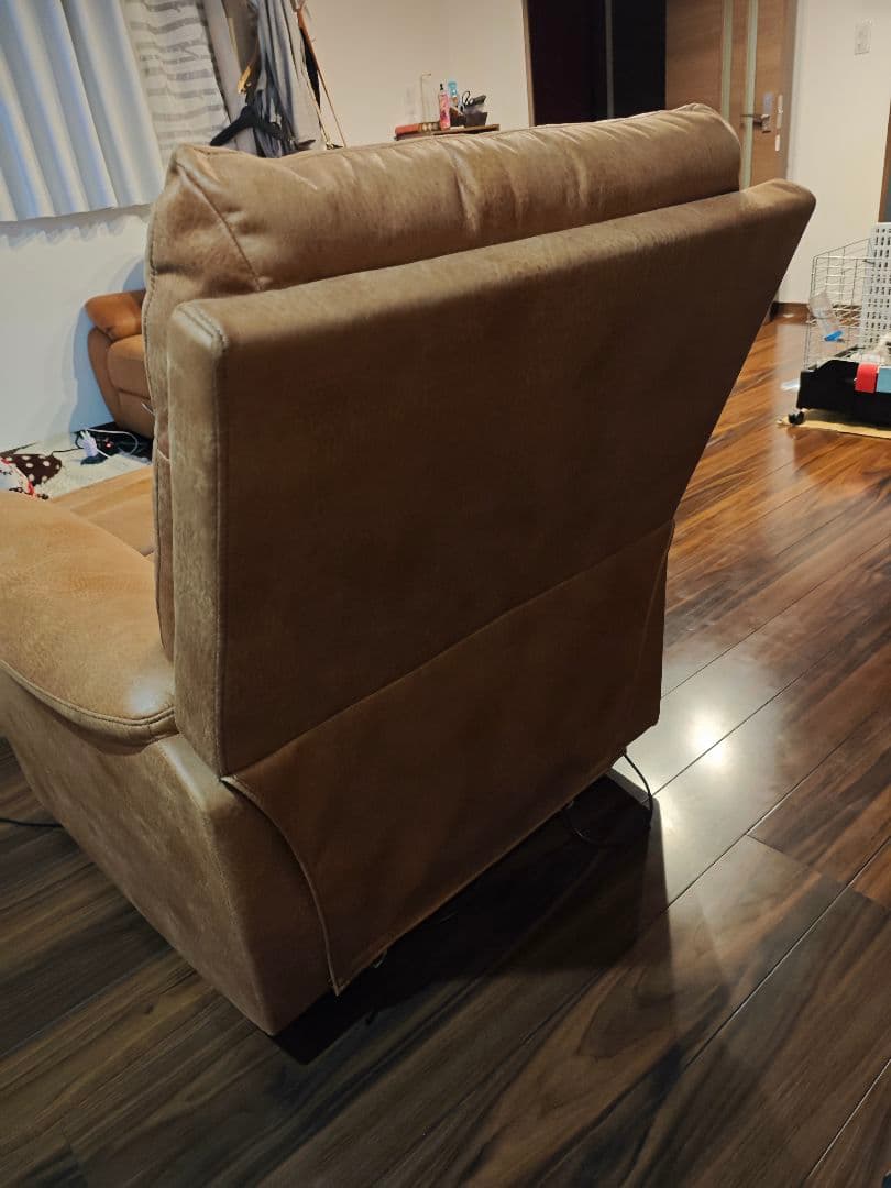 かず 電動リクライニングソファ 1人掛け logan