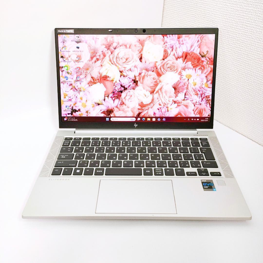 第11世代i7✨️16GB/SSD512G/小型/HP/カメラ付きノートパソコン