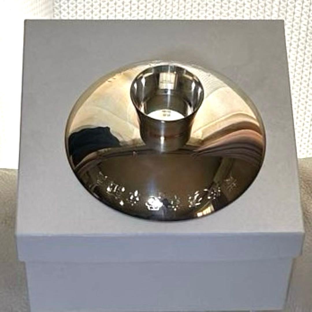 純銀盃　記念品刻印有　96グラム　ケース入り