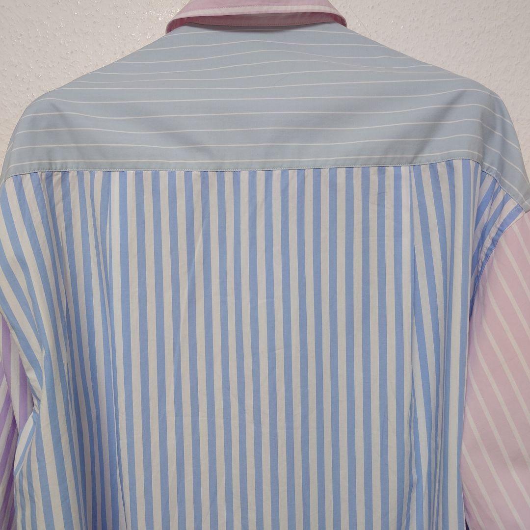 サードマガジン☆クレイジーパターンストライプシャツ